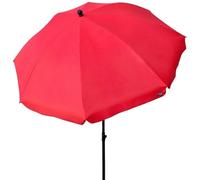 BigBuy Productos de hogar Sombrilla Aktive Rojo 240 x 230 x 240 cm (6 Unidades)