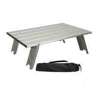 BigBuy Productos Deportivos Mesa Plegable Aktive Plateado Aluminio 40 x 13 x 28,5 cm (4 Unidades)
