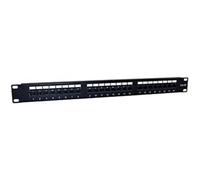 2LAN Panel de parcheo 19" CAT6A 24 puertos UTP