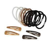 BigBuy S0582894 Gomas de Pelo Inca, 16 Pcs