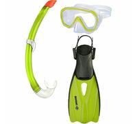 BigBuy Sport Gafas de Snorkel Verde Infantil 30-33