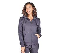 BigBuy Sport Sudadera con Capucha y Cremallera Mujer Fonce Ass Copo Unit CR 2N 16 Gris - Marca EAN: 3609032027206 - Talla: XL
