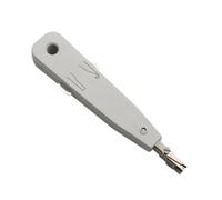 BigCheer Herramienta de Impacto CAT7 CAT6 CAT5, Herramienta Ponchadora para Keystone LSA RJ45 Socket & Cable Telefónico, Herramienta de Montaje Krone con Mini Pelacables(Gris)