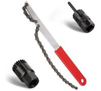 BigCheer Tronchacadenas Bicicleta Extractor bielas Bicicleta y Llave Discos Center Lock para Engranaje/Cadena látigo con Casete