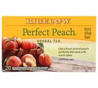 Bigelow Tea Bags - Perfect Peach Herbal - 20ct Box