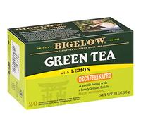 Bigelow Tea Té verde descafeinado con limón, cajas de 20 unidades (paquete de 6)