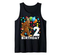 Bigfoot 2º cumpleaños Sasquatch Loving Camiseta sin Mangas
