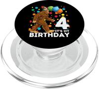 Bigfoot 4º cumpleaños Sasquatch Loving PopSockets PopGrip para MagSafe