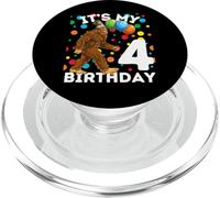 Bigfoot 4º cumpleaños Sasquatch Loving PopSockets PopGrip para MagSafe