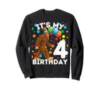 Bigfoot 4º cumpleaños Sasquatch Loving Sudadera