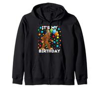 Bigfoot 7º cumpleaños Sasquatch Loving Sudadera con Capucha