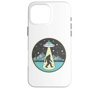 Bigfoot Abduction! Vintage Sasquatch & UFO Alien Graphic Carcasa para iPhone 16 Pro MAX