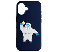 Bigfoot Abominable Snowman Sasquatch Escogiendo una Estrella Carcasa para iPhone 16