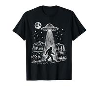 Bigfoot Alien Abduction Loch Ness Sasquatch Yeti UFO Divertido Camiseta