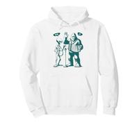 Bigfoot & Alien Acordeón y Pandereta 67 Meme Seis Siete Sudadera con Capucha