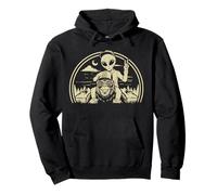 Bigfoot Alien Boy Adventure Sasquatch OVNI Sudadera con Capucha