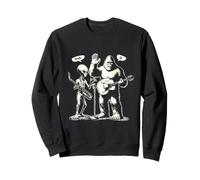 Bigfoot Alien Bruh Hi Music Jam Session Sudadera
