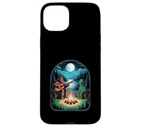 Bigfoot Alien Camping Funny Bigfoot Funny Alien Camping Fun Carcasa para iPhone 15 Plus