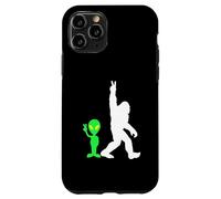 Bigfoot & Alien Conspiracy Theory Bigfoot & Alien Carcasa para iPhone 11 Pro