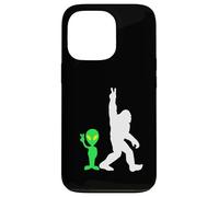 Bigfoot & Alien Conspiracy Theory Bigfoot & Alien Carcasa para iPhone 13 Pro