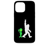 Bigfoot & Alien Conspiracy Theory Bigfoot & Alien Carcasa para iPhone 13 Pro Max