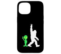 Bigfoot & Alien Conspiracy Theory Bigfoot & Alien Carcasa para iPhone 15