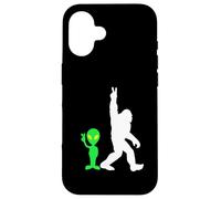 Bigfoot & Alien Conspiracy Theory Bigfoot & Alien Carcasa para iPhone 16