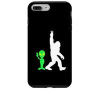 Bigfoot & Alien Conspiracy Theory Bigfoot & Alien Carcasa para iPhone 7 Plus/8 Plus