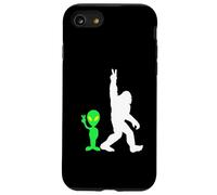 Bigfoot & Alien Conspiracy Theory Bigfoot & Alien Carcasa para iPhone SE (2020) / 7 / 8