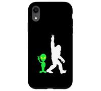 Bigfoot & Alien Conspiracy Theory Bigfoot & Alien Carcasa para iPhone XR