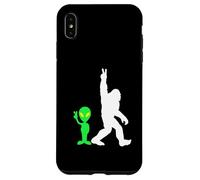 Bigfoot & Alien Conspiracy Theory Bigfoot & Alien Carcasa para iPhone XS Max