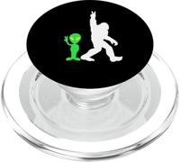 Bigfoot & Alien Conspiracy Theory Bigfoot & Alien PopSockets PopGrip para MagSafe