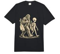 Bigfoot Alien Golf Team Divertido Golfista Paranormal Clásico Diversión Comfort Colors Adult Heavyweight T-Shirt