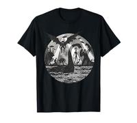 Bigfoot Alien Loch Ness Monstruo Criaturas Míticas Ovnis Camiseta