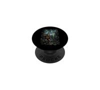 Bigfoot Alien UFO Bosque Encuentro Cryptid PopSockets PopGrip Adhesivo