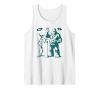 Bigfoot & Alien Ukelele & Kazoo Bruh 67 Funny Six Seven Meme Camiseta sin Mangas