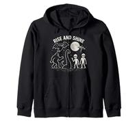 Bigfoot, Aliens, OVNI & Loch Ness Buenos días Sudadera con Capucha
