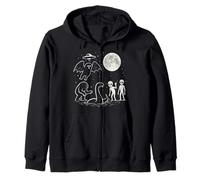 Bigfoot, Aliens, OVNI & Loch Ness Buenos días Sudadera con Capucha