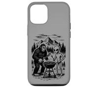 Bigfoot and Alien BBQ UFO Grill Picnic Carcasa para iPhone 12/12 Pro