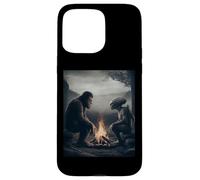 Bigfoot and Alien Campfire Adventure - Nature Hiking tee Carcasa para iPhone 15 Pro MAX