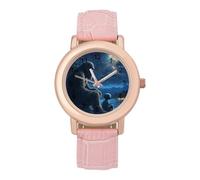 Bigfoot and Aliens - Reloj de pulsera para mujer, correa suave, regalo para cumpleaños, día de San Valentín