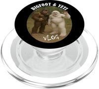 Bigfoot and Friend vlog Funny camping hiking selfie stick PopSockets PopGrip para MagSafe