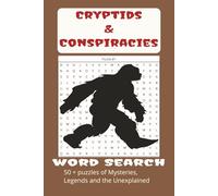 Bigfoot and Mysterious Creatures Word Search Puzzle Book: Word Search with Easy to Read Print about Bigfoot, Cryptids, Mysterious Creatures, and More ... Gift for Holiday's, Vacations and Free Time.