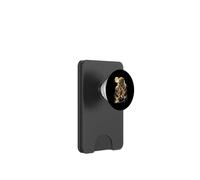 Bigfoot Aullando a la Luna Meme Sasquatch PopSockets PopWallet para MagSafe