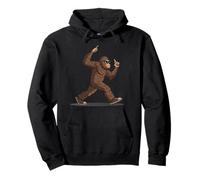 Bigfoot bailando con sombras y arrogancia Sudadera con Capucha