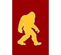 BIGFOOT - CALIFORNIA - CARDINAL AND GOLD | Premium Lined Journal | 6" × 9" | Soft Cover | 120+ Pages | State Flag Edition: A High-Quality State Notebook - Ideal for School, Work, or Everyday Notes