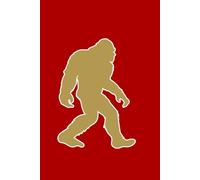 BIGFOOT - CALIFORNIA - RED AND GOLD | Premium Lined Journal | 6" × 9" | Soft Cover | 120+ Pages | State Flag Edition: A High-Quality State Notebook - Ideal for School, Work, or Everyday Notes