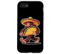 Bigfoot Carrying Taco - Funny Cinco de Mayo Sasquatch tee Carcasa para iPhone SE (2020) / 7/8
