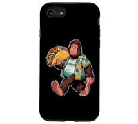 Bigfoot Carrying Taco - Funny Cinco de Mayo Sasquatch tee Carcasa para iPhone SE (2020) / 7/8