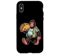 Bigfoot Carrying Taco - Funny Cinco de Mayo Sasquatch tee Carcasa para iPhone X/XS